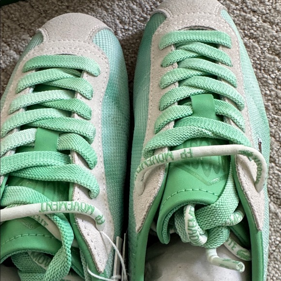 NEW NIB Lacoste x FP Movement Club Low Sneakers Mint Green – Women’s Size 9 - Picture 12 of 16